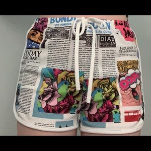 Newspaper shorts!